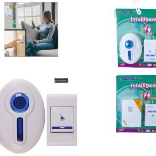 TIMBRE INALAMBRICO A PILA HQ-137 HQ-138 301D