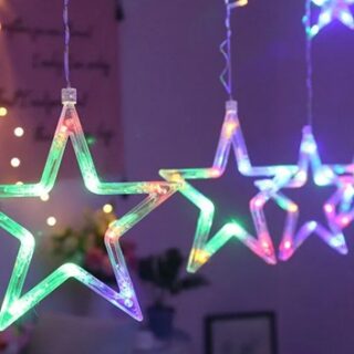 LUCES ESTRELLAS MULTICOLOR LED