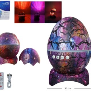 B-21015 PROYECTOR PARLANTE HUEVO DE DINOSAURIO