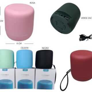 PARLANTE BT PORTATIL TAMBOR
