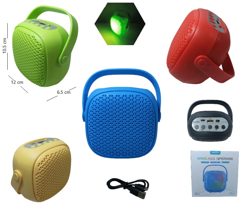 PARLANTE 3PLG BLUETOOHT/FM/MP3