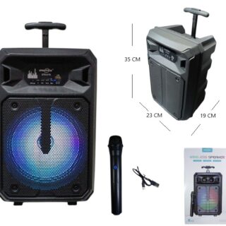 PARLANTE CARRITO 8PLG BT-FM