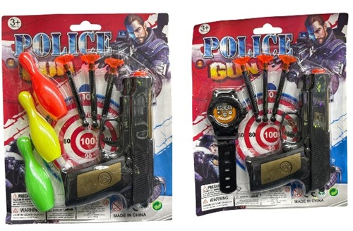 PISTOLA POLICIA LANZA DARDO