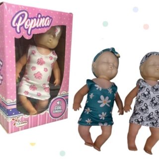 BEBE EN CAJA POPINA CON SONIDO