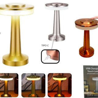 VELADOR TOUCH 3 COLORES