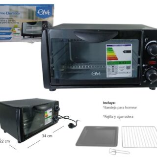 HORNO ELECTRICO 1050W TEMPORIZADOR DE 30 MIN          OM-95-P1