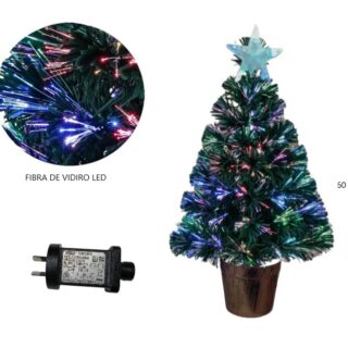 ARBOL DE NAVIDAD 60CM C/LED MULTICOLOR