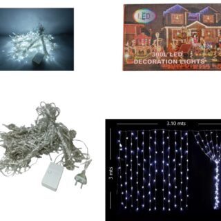 POL-24 CORTINA 240 LED BLANCO