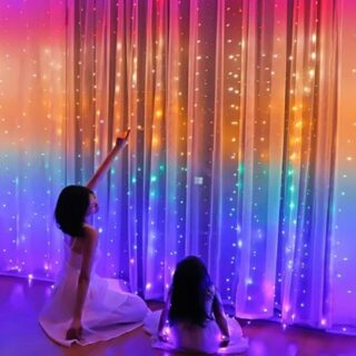 CORTINA LED RGB 3mts X 2mts MULTICOLOR