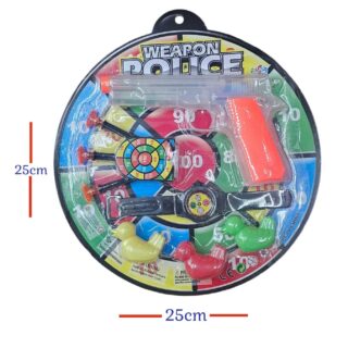 SET POLICIA LANZA PROYECTIL + ACCESORIOS _________