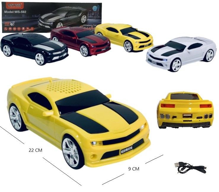AUTO PARLANTE BT USB/FM/MP3 WS-592