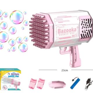BAZOOKA BURBUJERA RECARGABLE 10169