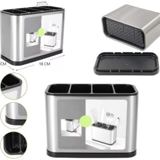 ORGANIZADOR Y ESCURRIDOR DE CUBIERTOS