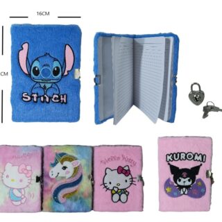 AGENDA PELUCHE PERSONAJES CB-4201 CB-4202