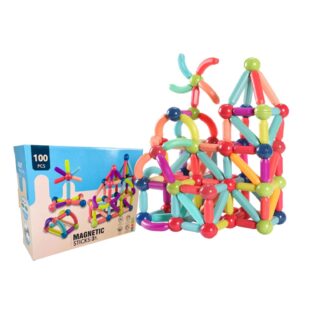 JUEGO MAGNETICO 100PCS 2869-100