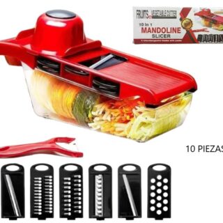 MANDOLINA PICADOR DE VERDURAS 10PCS