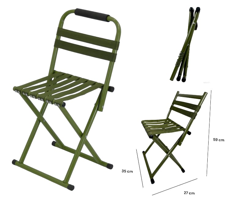 (BS)SILLA DE CAMPING PLEGABLE
