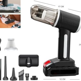 ASPIRADORA DE AUTO PORTATIL 120W