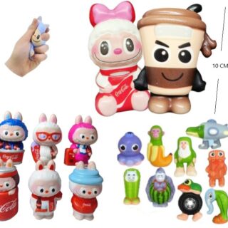 A0699 JUGUETE ANTIESTRES PERSONAJES