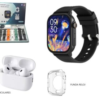 SET RELOJ SMART Y AURICULAR