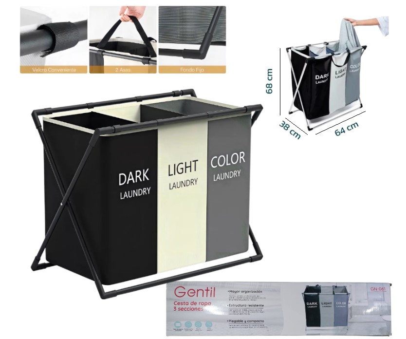 Z-08 CESTO ORGANIZADOR PLEGABLE MELECH-39