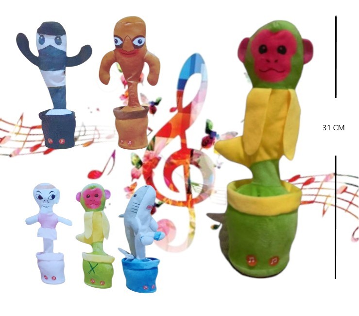 MUÑECO BAILARIN TUNG TUNG SAHUR