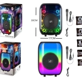 SV-658 PARLANTE 6.5PLG CON MICROFONO