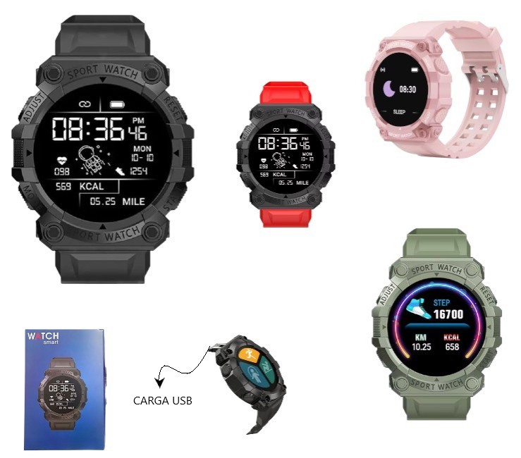 RELOJ DEPORTIVO INTELIGENTE TACTIL 6944