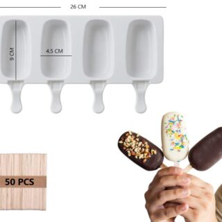 MOLDE DE SILICONA PARA HELADO