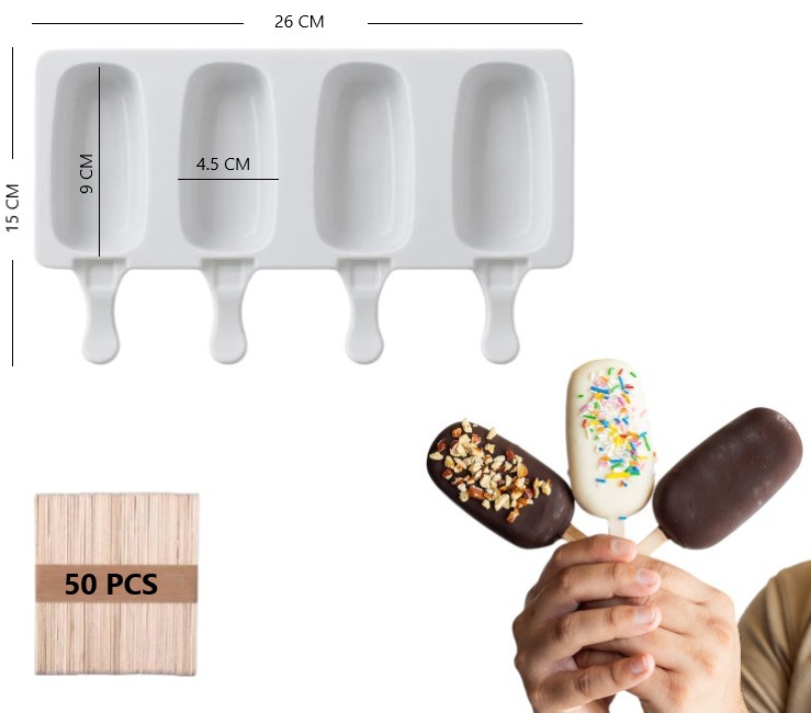 MOLDE DE SILICONA PARA HELADO