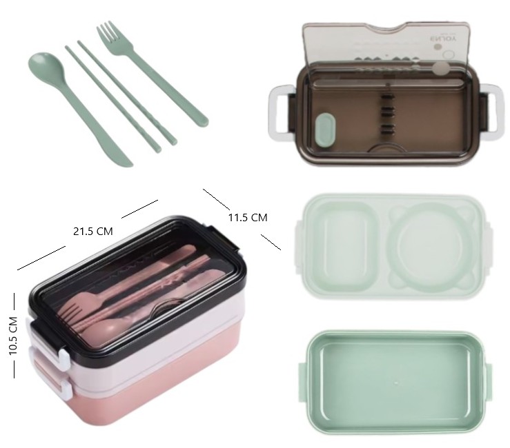 VIANDA LUNCHERA DOBLE