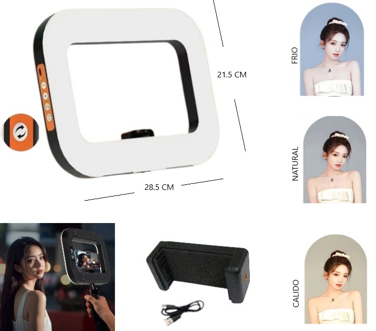 ARO DE LUZ LED RECTANGULAR