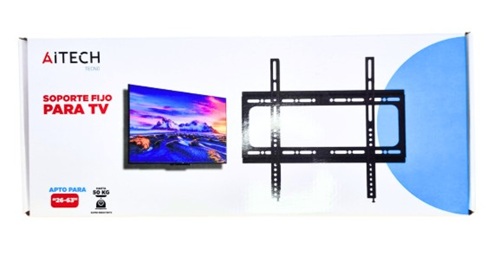 SOPORTE DE TV AITECH 26-63" HASTA 50 KILOS