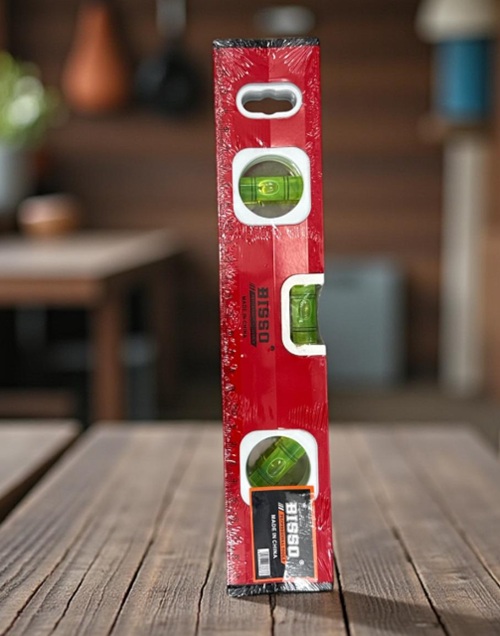 NIVEL ALUMINIO 30 CM 3 POSICIONES BISSO - BS.AS -