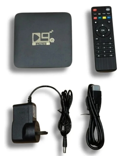 TV BOX DQ9 4K ANDROID 8GB 128G GOOGLE TV - BS.AS -