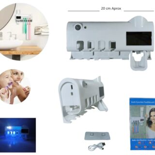 PORTA CEPILLO C/DISPENSER MELECH-104