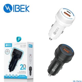 ADAPTADOR CARGADOR IBEK 20W PD+ USB - BS.AS - BS