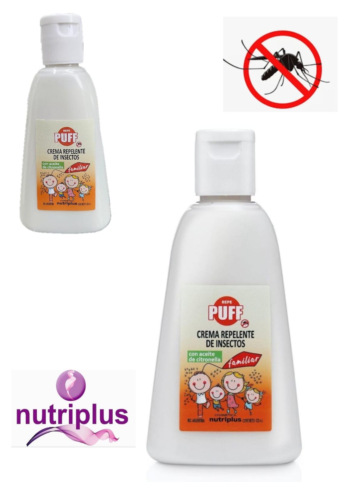 CREMA REPELENTE DE INSECTOS FAMILIAR 120CC