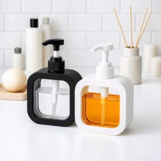 DISPENSER CON VISOR CUADRADO -