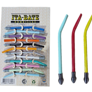 BOMBILLA RESORTE DE COLOR x 12u __________________