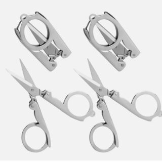 TIJERA CHINAS PEGABLES CAJA X12 UNIDADES