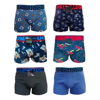 BOXER VOMO 100% ALGODON ADULTO X DOC (VARIOS MODELOS)