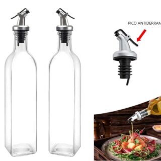 PACK 2 BOTELLAS DISPENSER ACEITE Y VIBAGRE