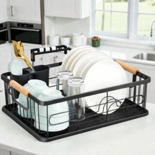 SECAPLATOS ESCURRIDOR 1 PISO 34cm x 23cm x 14cm