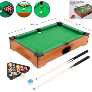JUEGO MINI MESA DE POOL PARA NIÑOS