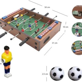 JUEGO DE FUTBOL DE MESA PORTATIL X 18 P/NIÑOS