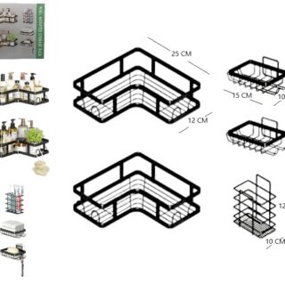 HOG0592 SET ORGANIZADOR DE DUCHA