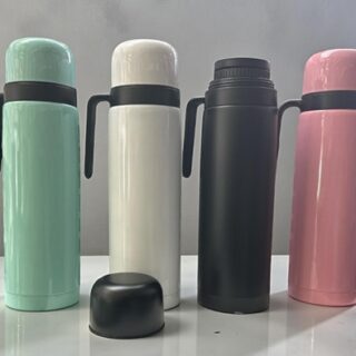 TERMO 1 LITRO MEDIA MANIJA COLORES