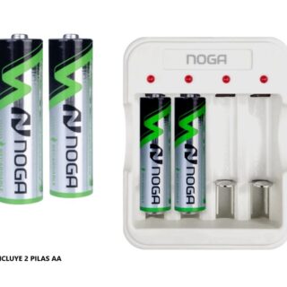CARGADOR USB NOGA CON PILAS AA 2700MaH