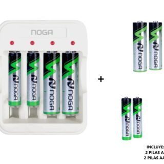 CARGADOR USB + PILAS